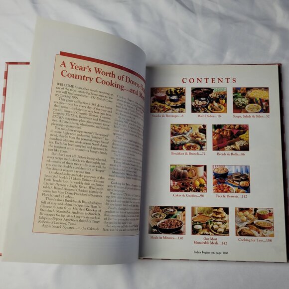 Vintage Best Country Cooking 1999 hardcover Taste Home Y2K cookbook 0898212561 - Picture 11 of 15